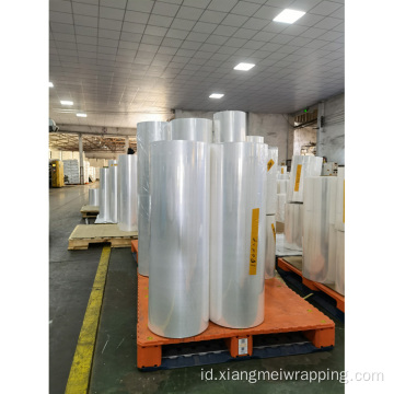 Kemasan Transparan POF Shrink Sheet Wrapping Roll Film